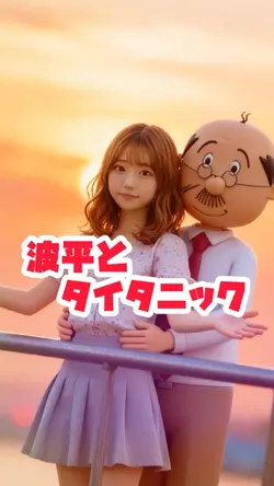 波平とタイタニック✨✨