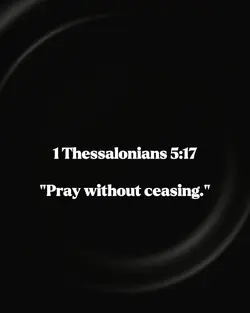 1 Thessalonians 5:17