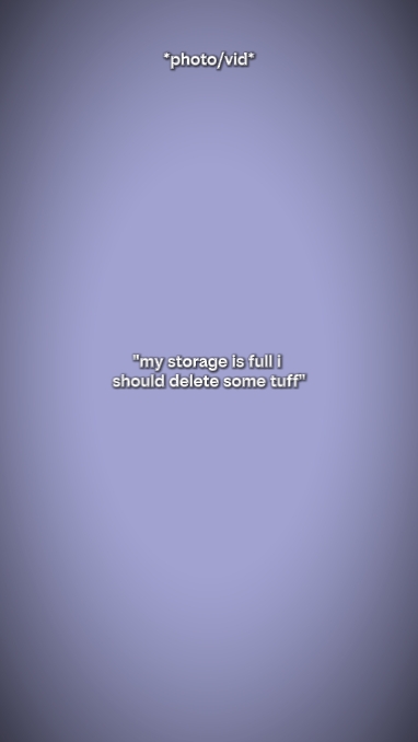 storage is full