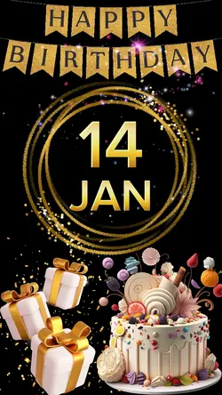 Birthday 14 JANUARY 