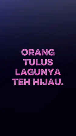 orang tulus lagunya 