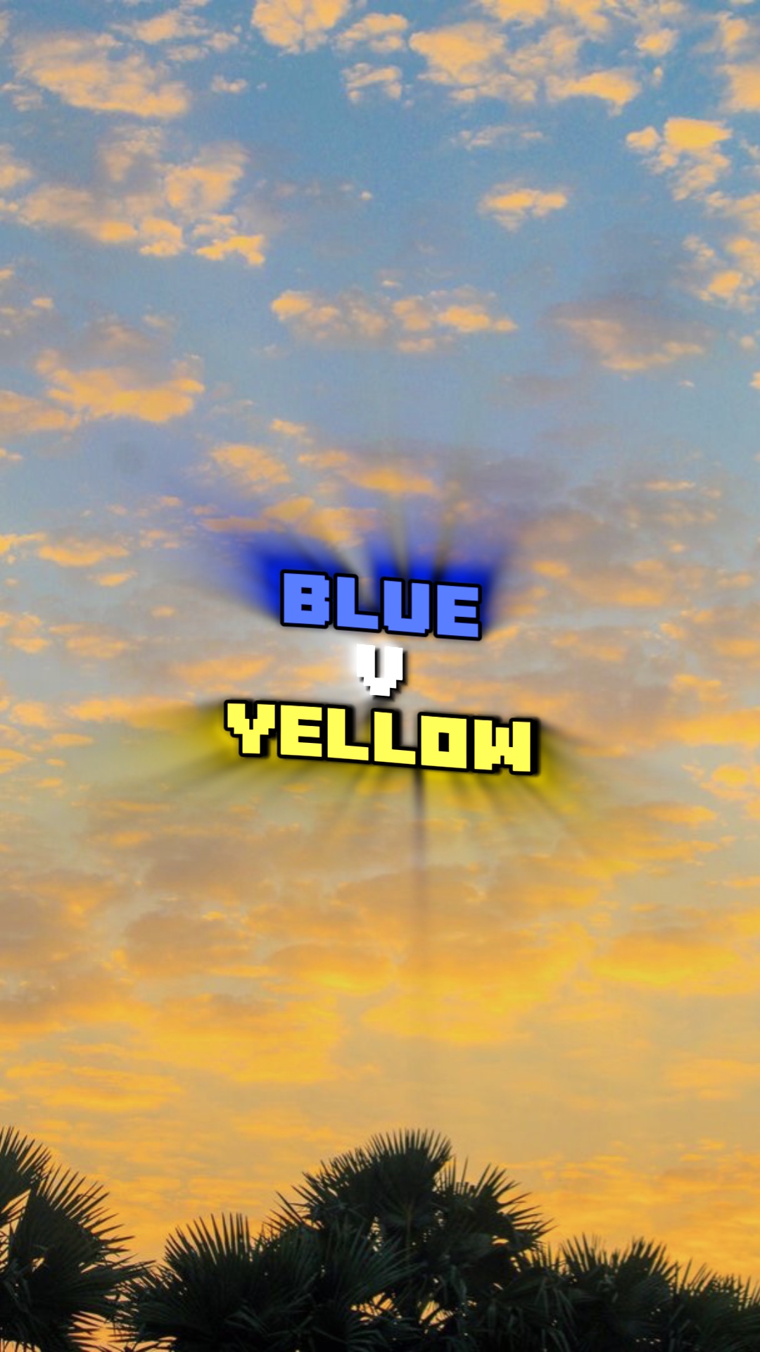 Blue V Yellow