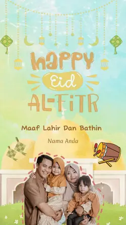 Ucapan Lebaran anak2