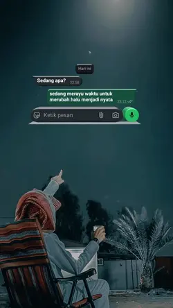 sedang merayu halu