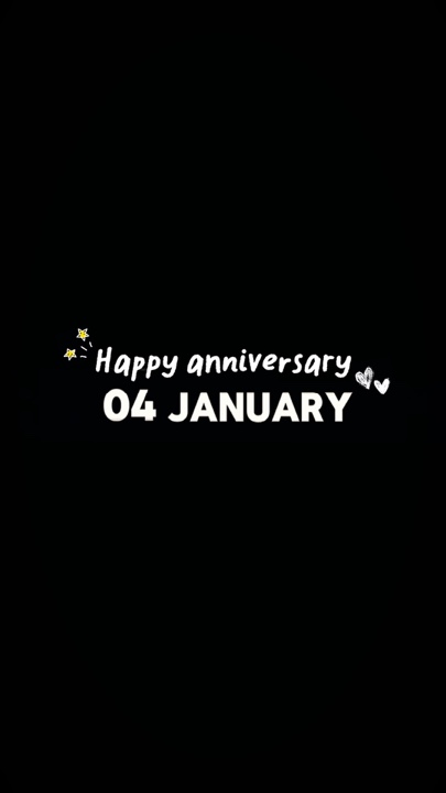 4 january anniversar