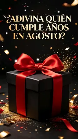 Cumpleaños de agosto