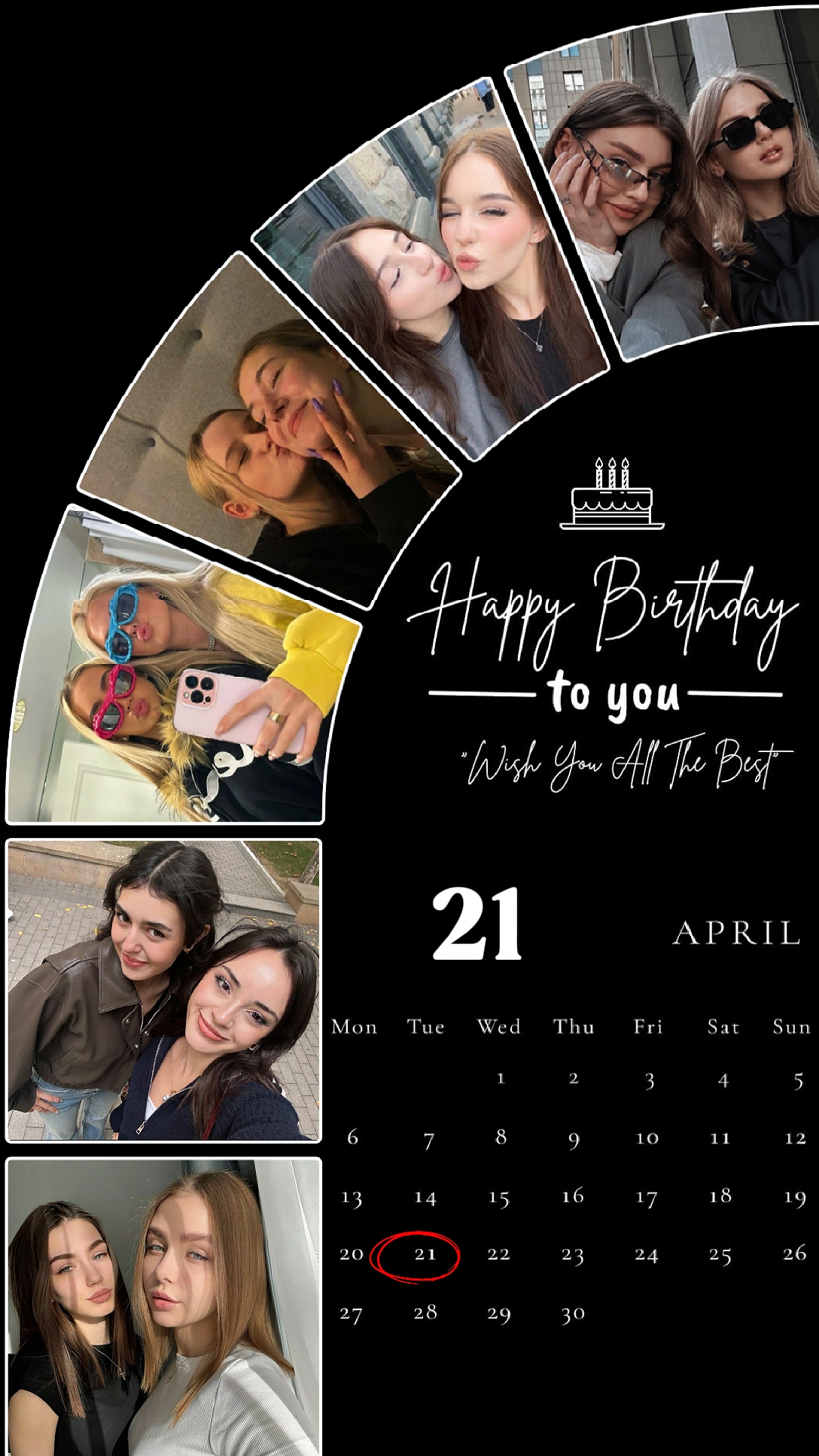 BIRTHDAY 21 APRIL 