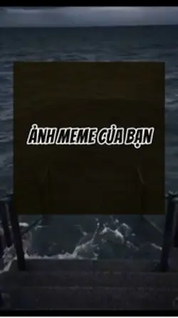 Mẫu meme sóng biển 