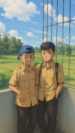 trend foto ghibli,