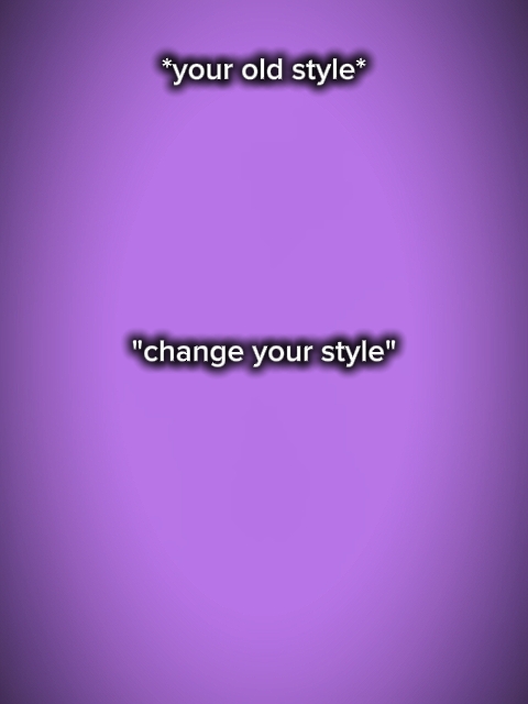 Changez votre style 