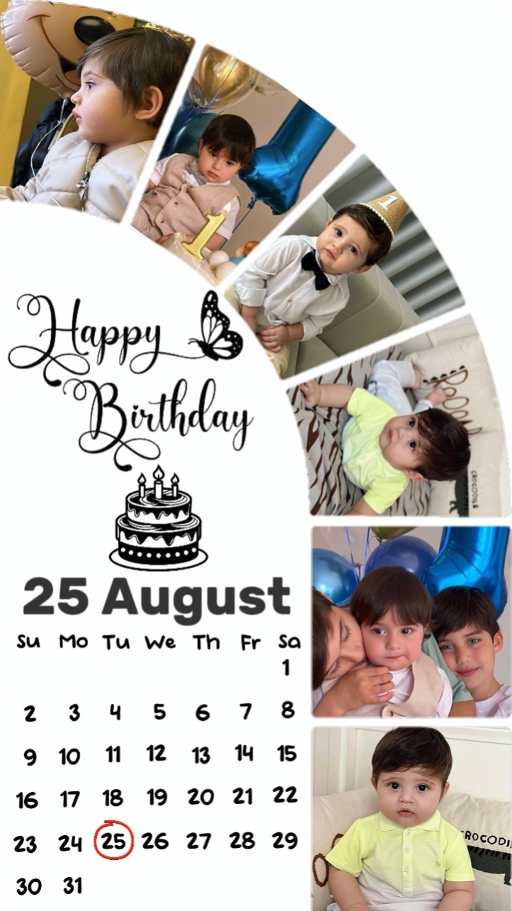 Hbd son 25 août