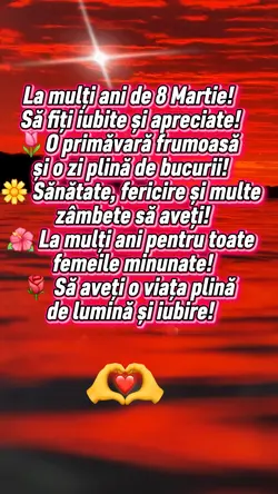 La Mulți Ani.