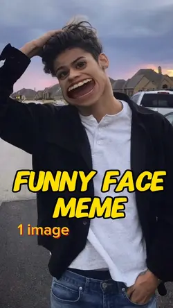 Funny face meme