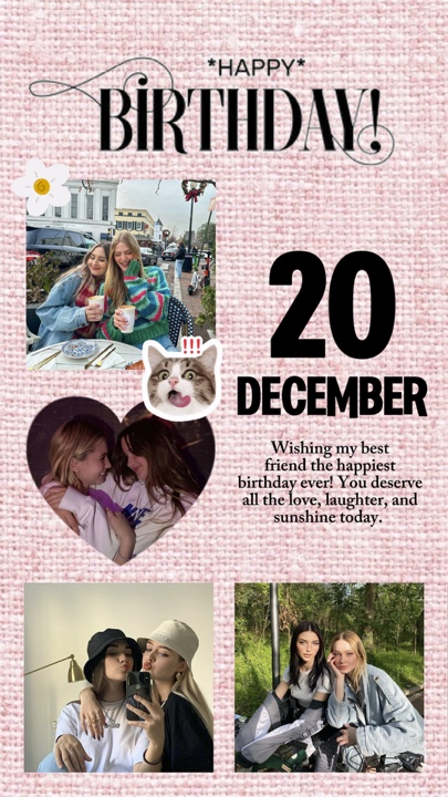 HBD 20 DECEMBER 