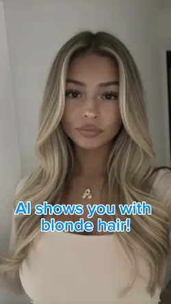 Blonde Hair AI