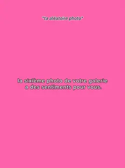 Des sentiments pour