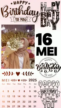 16 Mei hbd