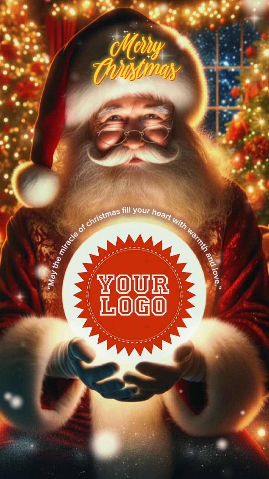 REVELAÇÃO DO LOGOTIPO DE NATAL