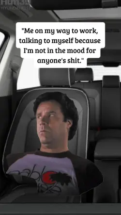 on my way to work