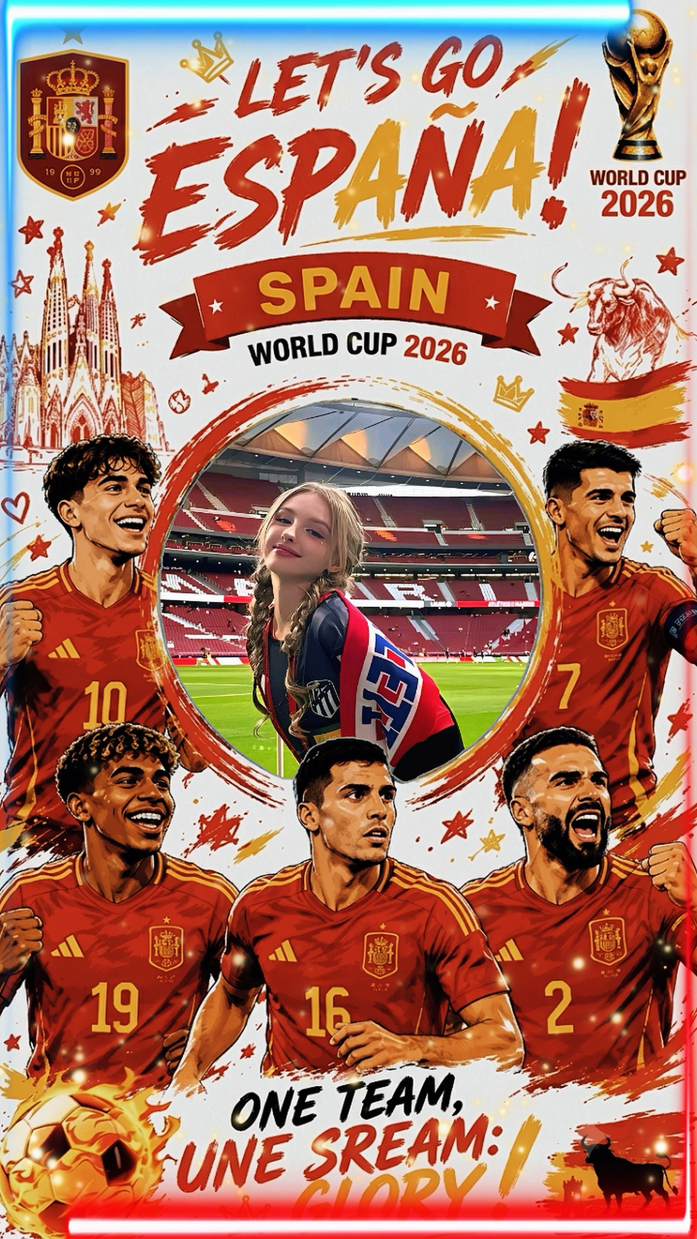 Espanha Colagem