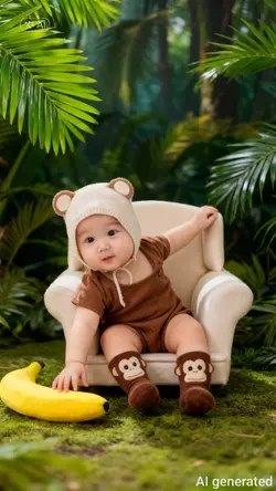 Ghép ảnh em bé cute