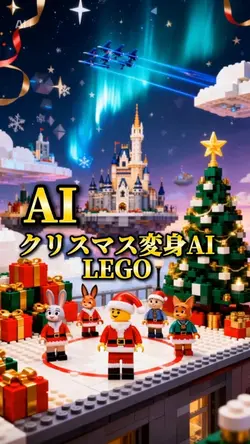 クリスマス変身 AI