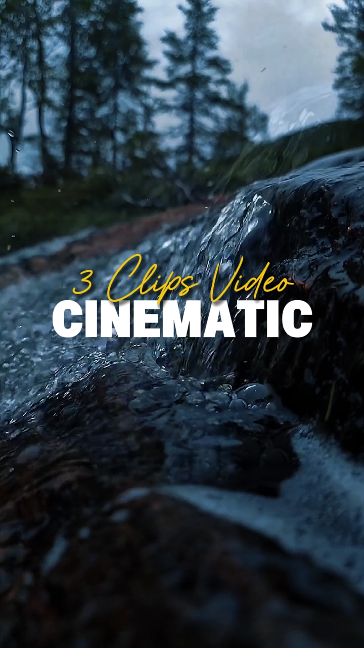 3 clipes de vídeo