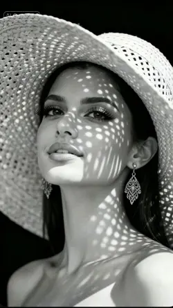 Sun Shadow B&W