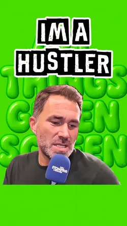 I’m a hustler 