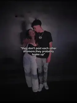 they prob broke up