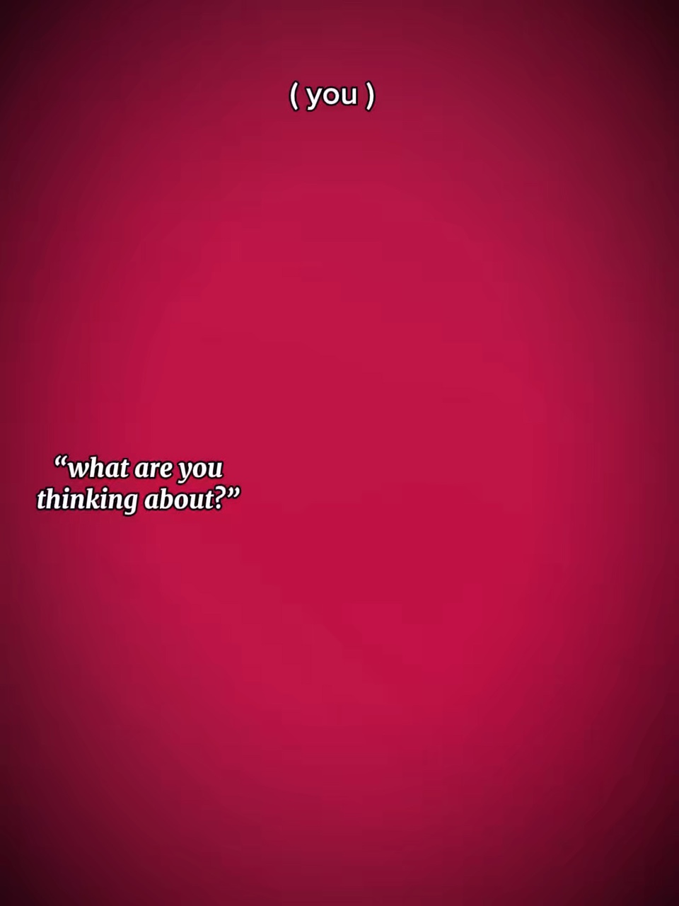 thinkig of you