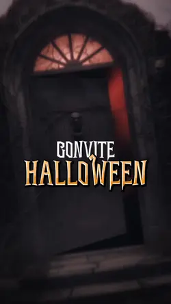Convite Halloween