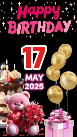 Birthday 17 May 2026