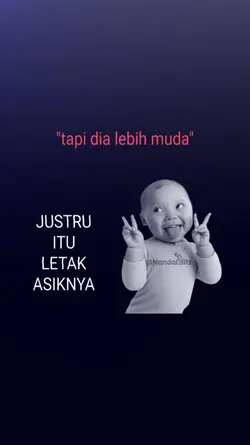 tapi dia lebih muda