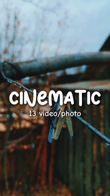 13 video Cinematic 