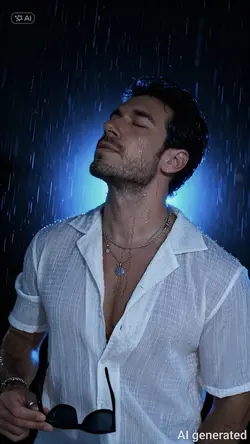 Rain photoshoot