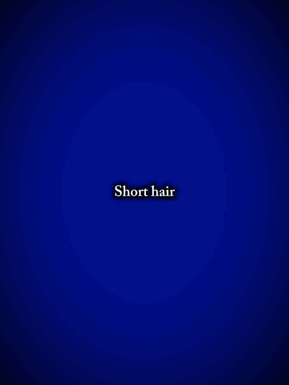 Cheveux courts