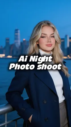 Night photo shoot