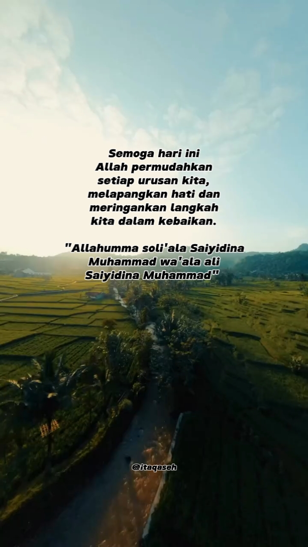 Semoga hari ini...