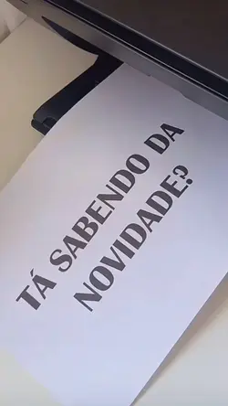 Novidade chegando