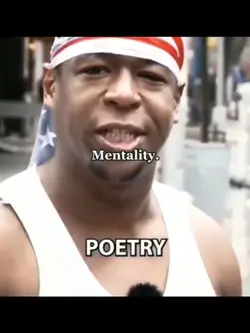 Mentality.