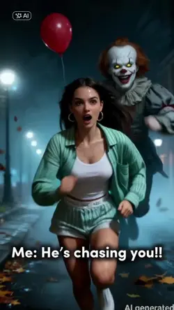 Chased by Pennywise
