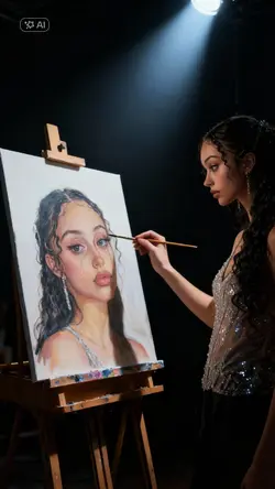 paint cry me AI
