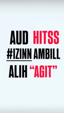 aud hitss izin ambil