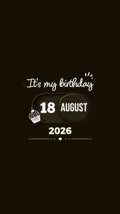 it's me birthday