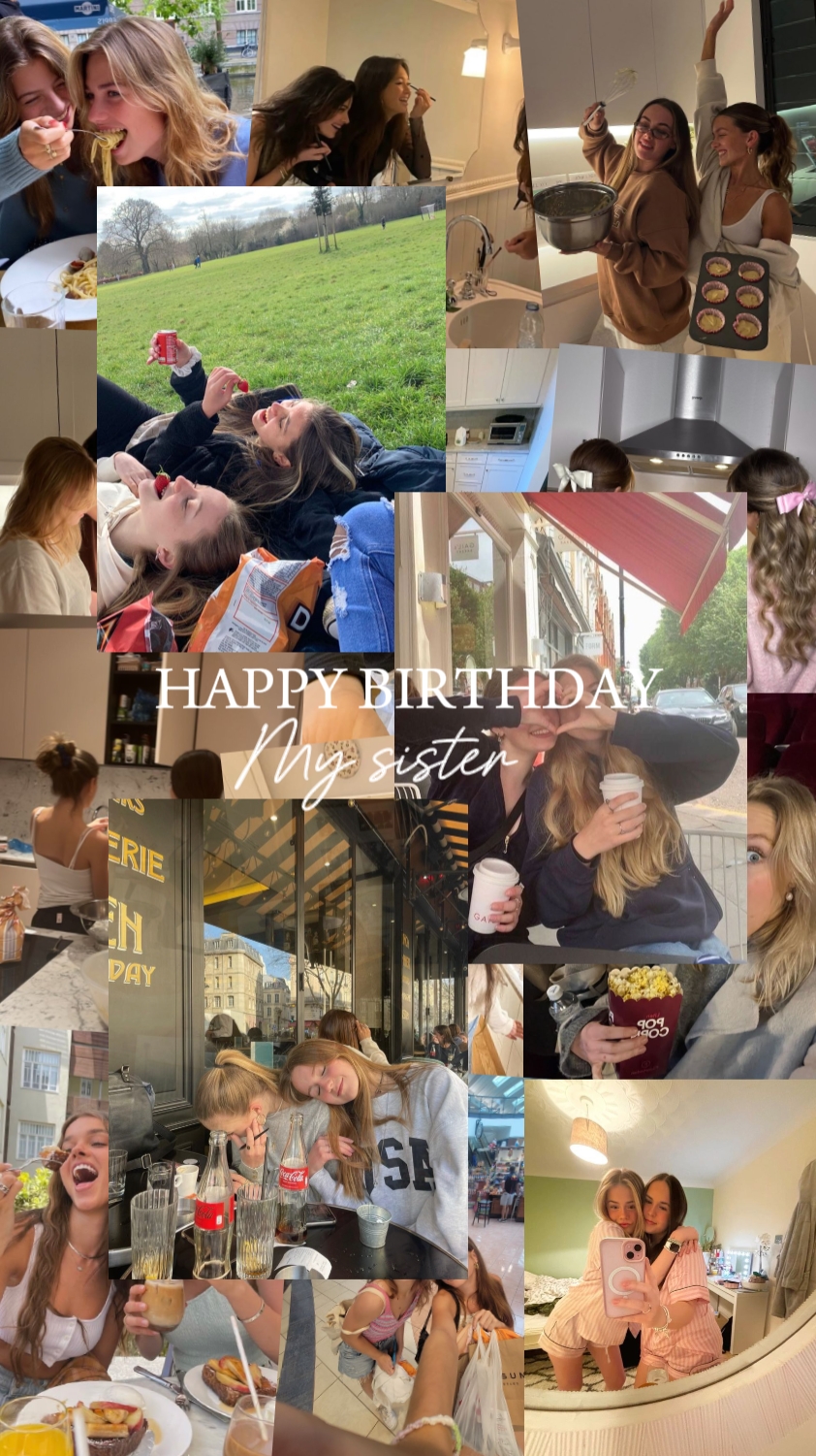 Joyeux anniversaire sœur