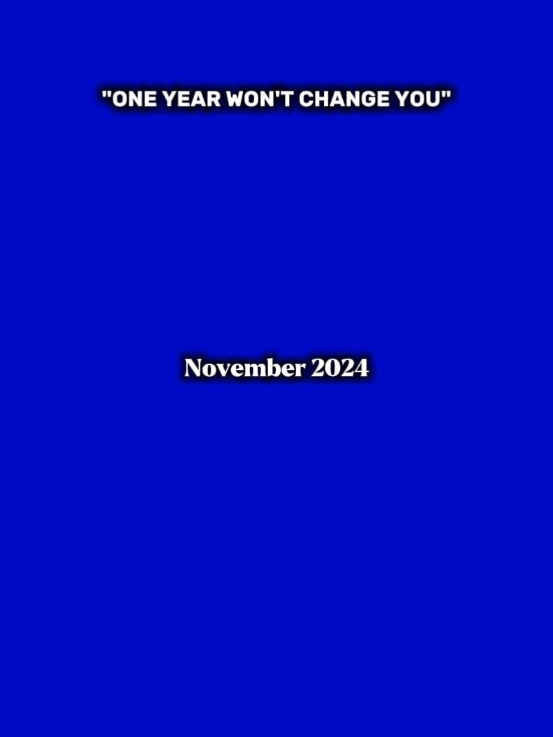 1 Jahr wird sich nicht ändern u