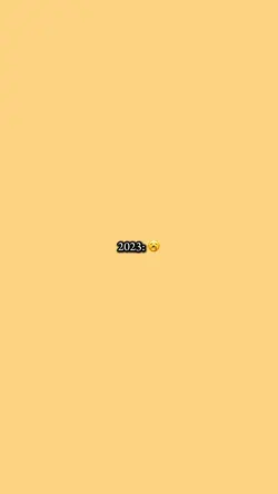 2023🥱/2025😻..