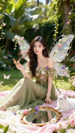 Ghép Ảnh Nàng Thơ AI