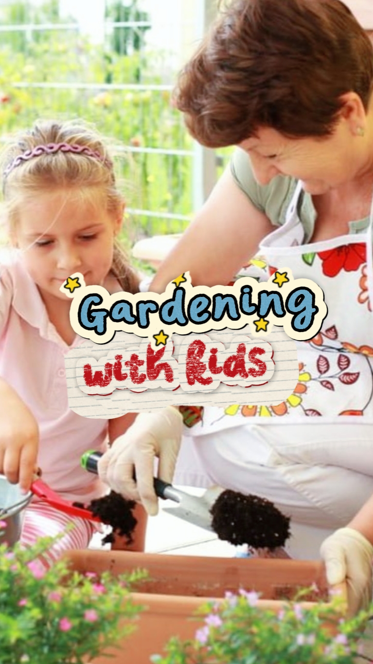 Gardening with kids